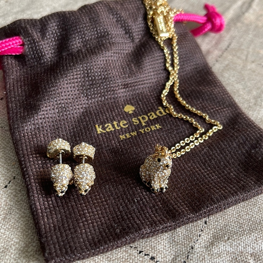 Kate Spade Polar Bear Pendant/Necklace